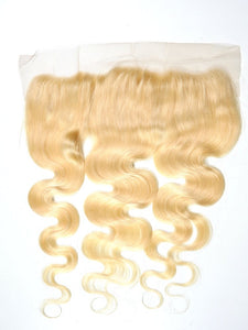 Brazilian Blonde Body Wave Frontal 18"